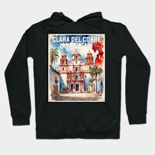 Clara del Cobre Michoacan Mexico Vintage Tourism Travel Hoodie